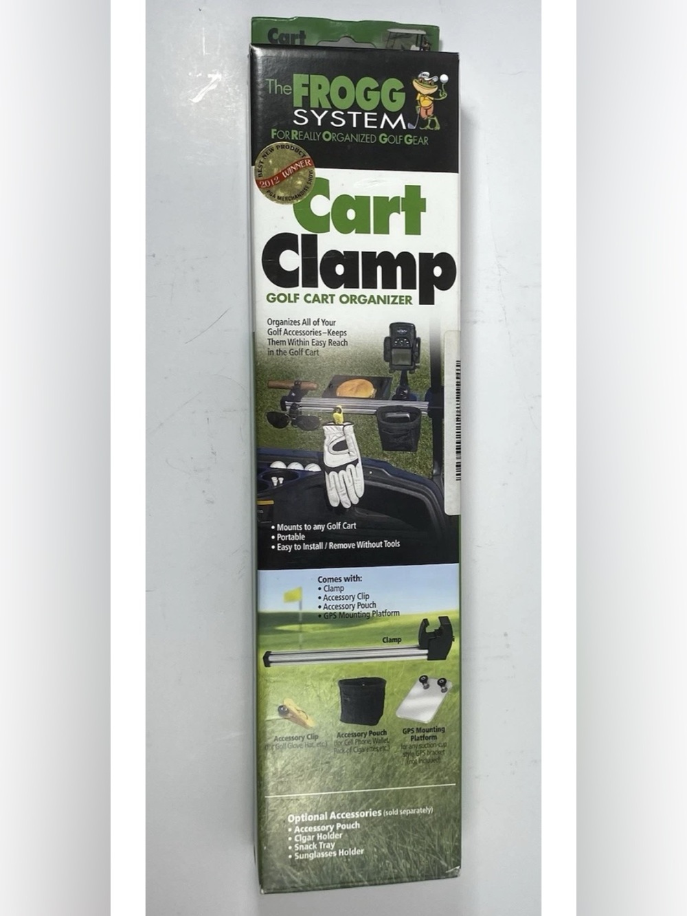 Golf Cart Organizer - Black/Silver